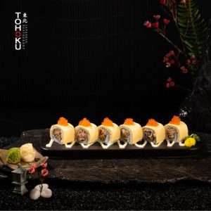 R23 CƠM CUỘN TÔM PHÔ MAI ĐẶC BIỆT (EBI TOKUNI CHIZU ROLL)