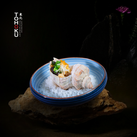 Y13 ỐC HƯƠNG NHẬT NƯỚNG (TSUBUGAI-YAKI)