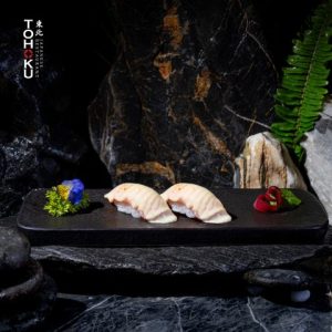 SU30 SUSHI TÔM PHÔ MAI (EBI CHIZU NIGIRI)