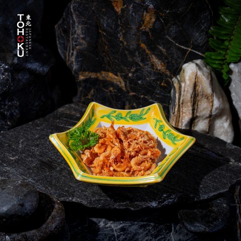 TÔM SAKURA CHIÊN GIÒN (SAKURA EBUI NO KARAAGE)
