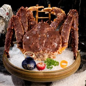 SASHIMI & BỎ LÒ PHOMAI CUA HOÀNG ĐẾ (TARABAGANI KING GRAB)